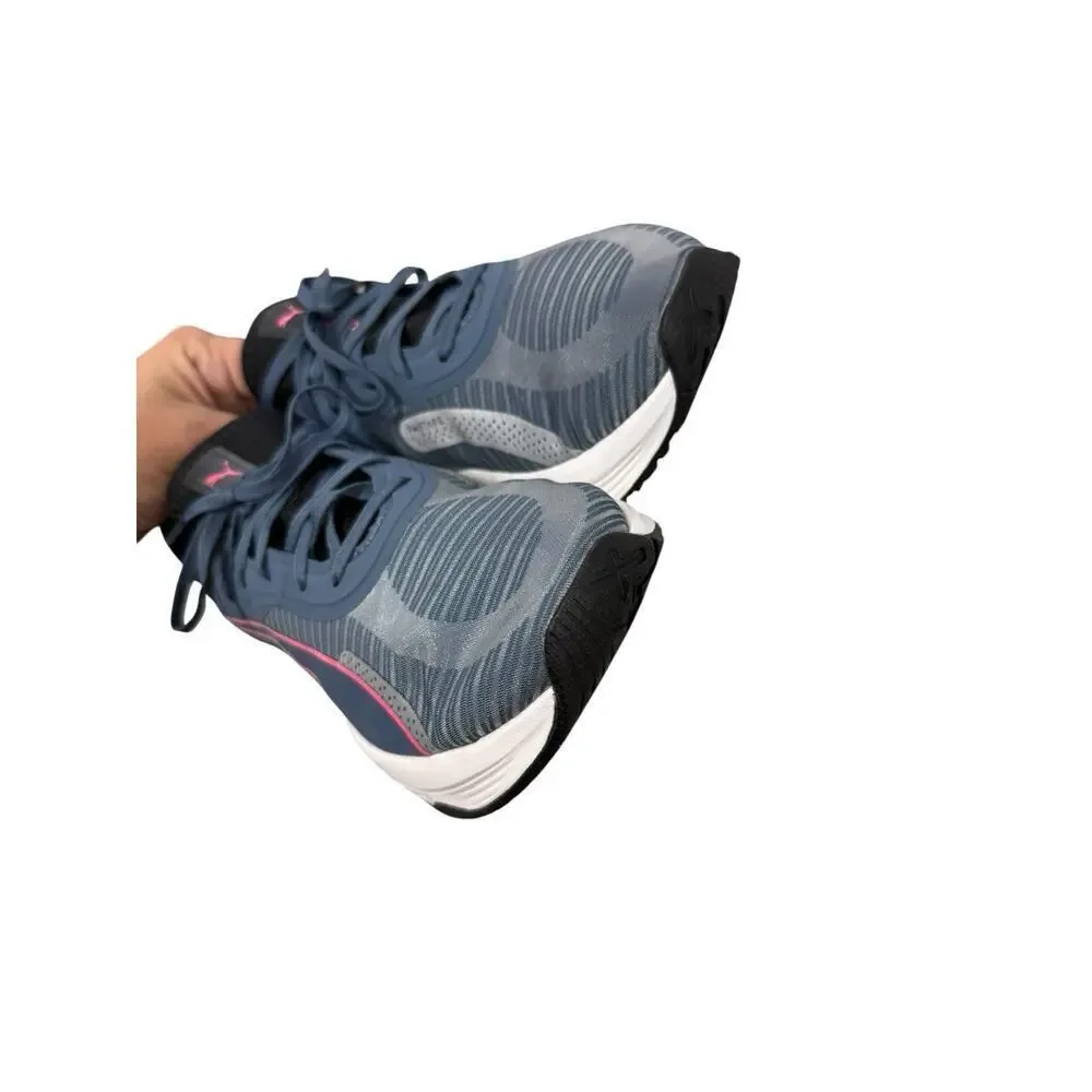 PUMA Pwr Xx Nitro Training Womens Blue Pink‎ Sneakers Athletic Shoes Size 9